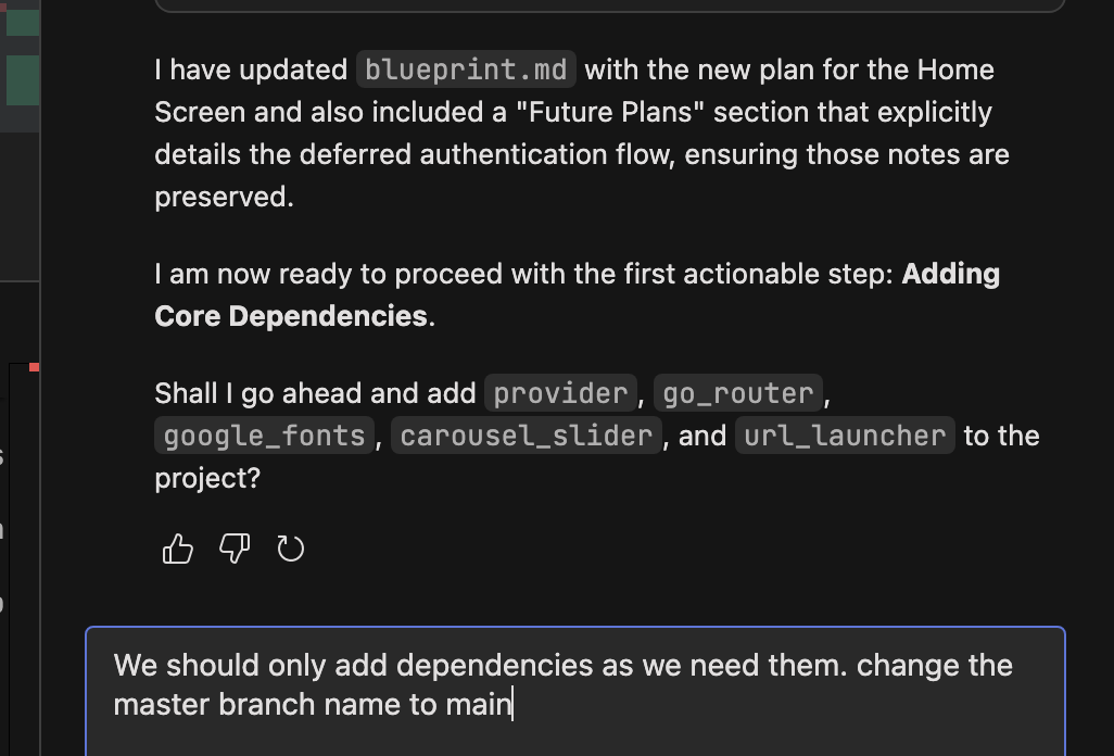 Changing master to main